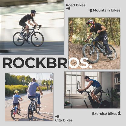 ROCKBROS Fahrradsattel Atmungsaktiv Sattelbezug Regenschutz Rot/Blau - Fahrradsattel ROCKBROS - EU - NooMii