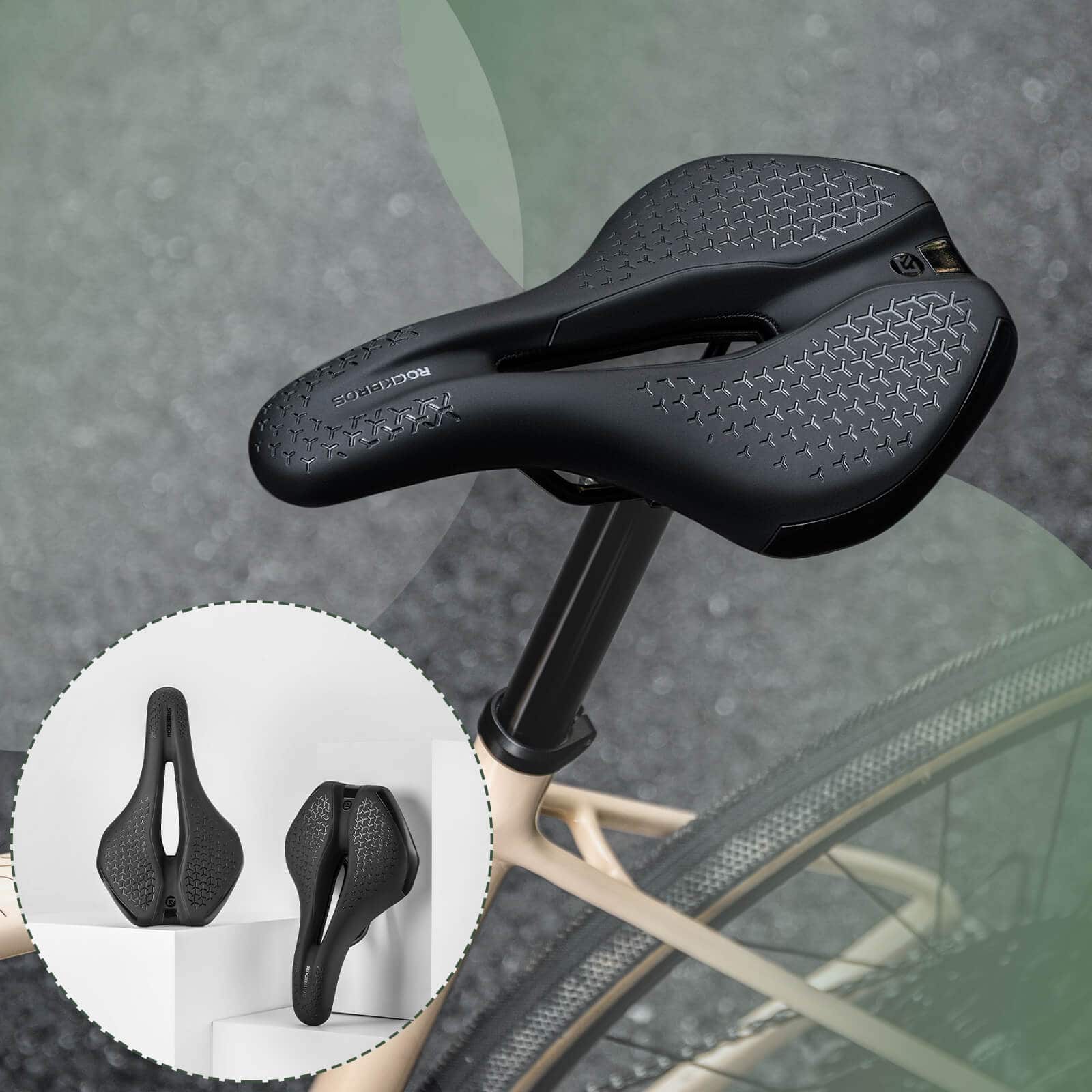 ROCKBROS Fahrradsattel Bequem Hohl Ergonomisch Fahrradsitz Anti - Rutsch - Fahrradsattel ROCKBROS - EU - NooMii