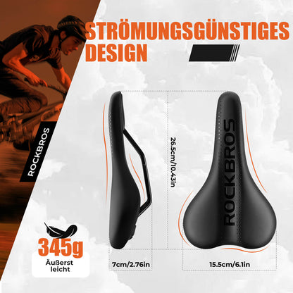 ROCKBROS Fahrradsattel Ergonomisch Fahrradsitz Atmungsaktiv Stoßdämpfend - Fahrradsattel ROCKBROS - EU - NooMii