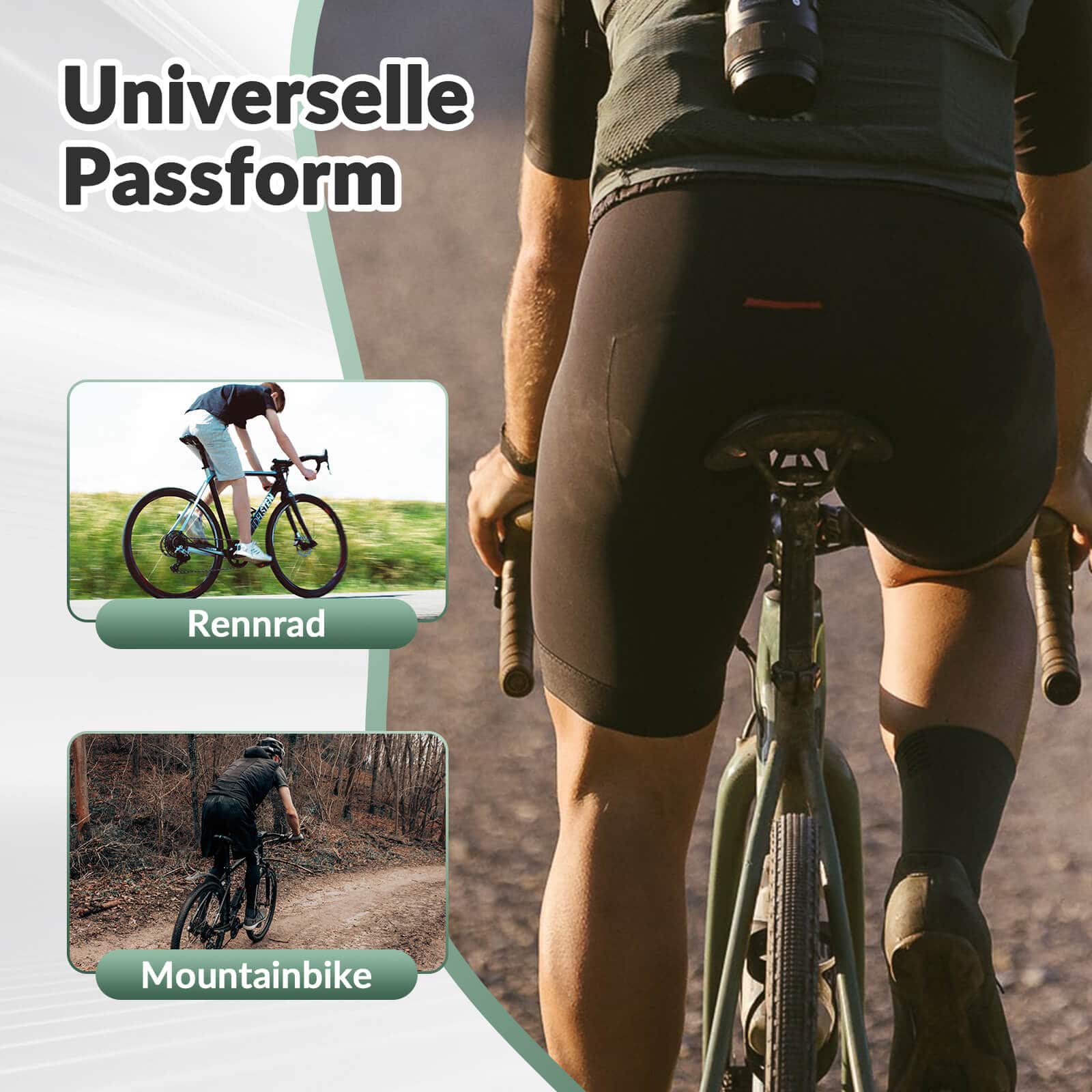 ROCKBROS Fahrradsattel Ergonomisch Fahrradsitz Atmungsaktiver 14,5 * 25cm - Fahrradsattel ROCKBROS - EU - NooMii