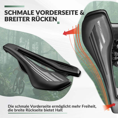 ROCKBROS Fahrradsattel Ergonomisch Fahrradsitz Atmungsaktiver 14,5 * 25cm - Fahrradsattel ROCKBROS - EU - NooMii