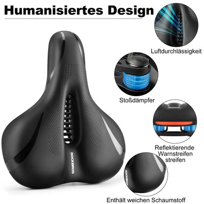 ROCKBROS Fahrradsattel Memory Foam Atmungsaktiv Gel Sattel - Fahrradsattel ROCKBROS - EU - NooMii