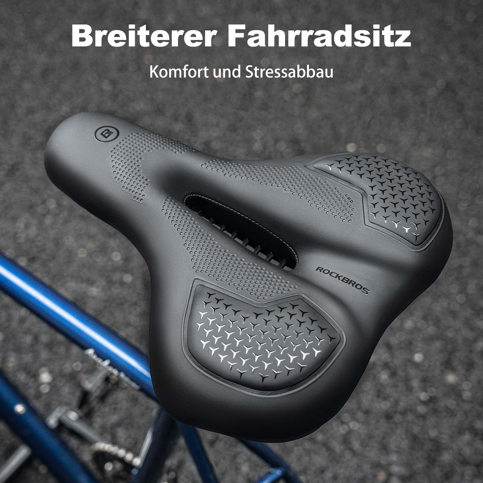 ROCKBROS Fahrradsattel Memory Foam Atmungsaktiv Gel Sattel - Fahrradsattel ROCKBROS - EU - NooMii