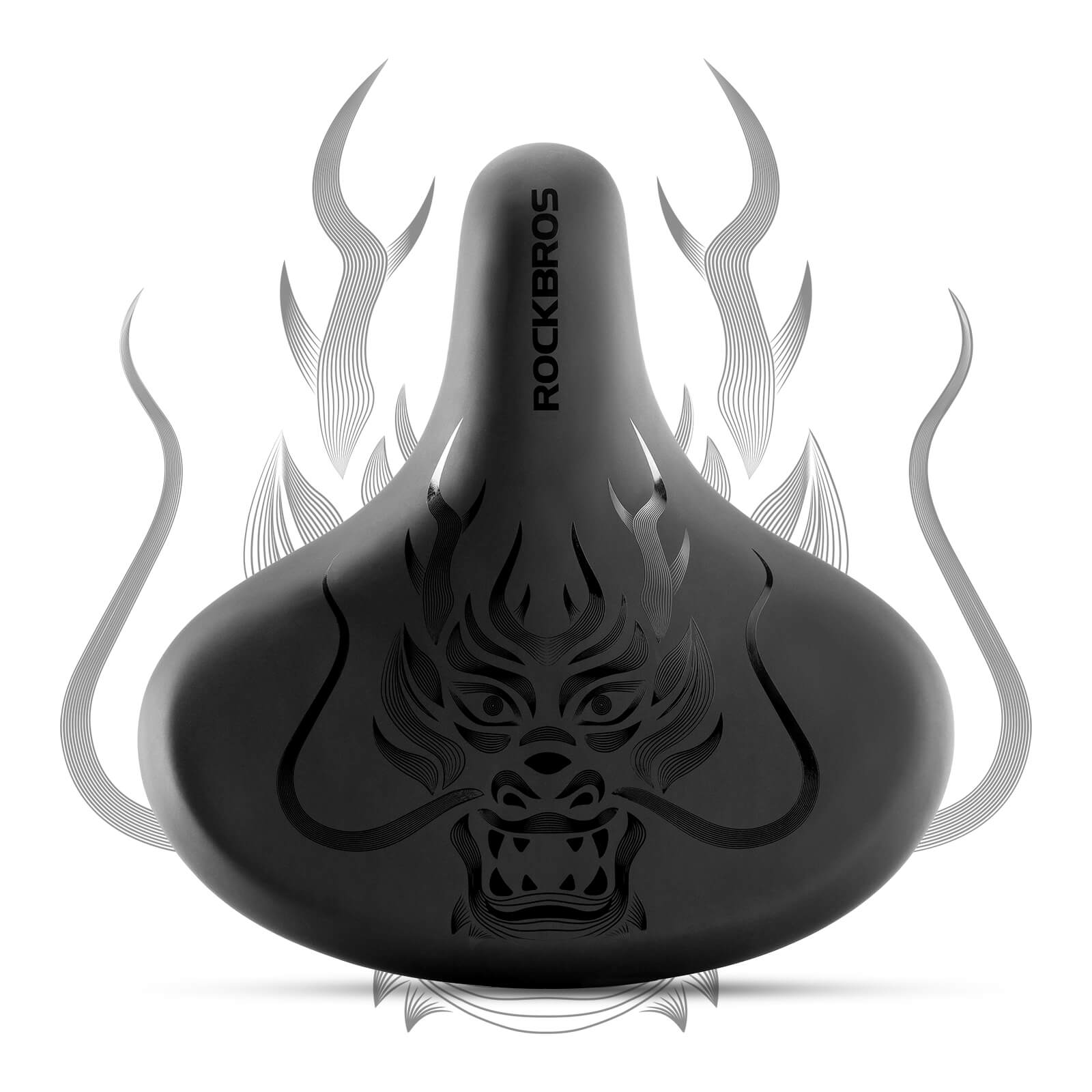 ROCKBROS Fahrradsattel wasserdicht Fahrrad Sattel mit Aufdruck - Fahrradsattel ROCKBROS - EU - NooMii