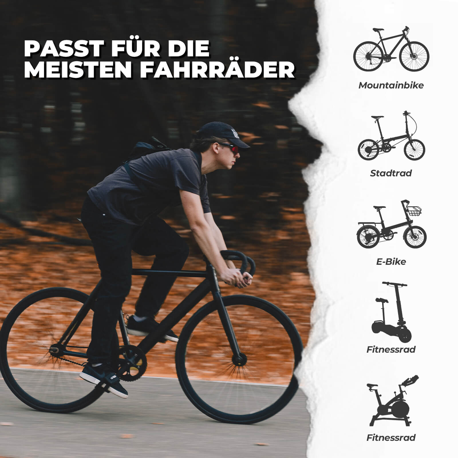 ROCKBROS Fahrradsattel wasserdicht Fahrrad Sattel mit Aufdruck - Fahrradsattel ROCKBROS - EU - NooMii