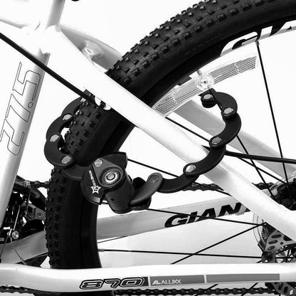 ROCKBROS Fahrradschloss Faltschloss 70 cm Lang Schwarz - Fahrradschloss ROCKBROS - EU - NooMii