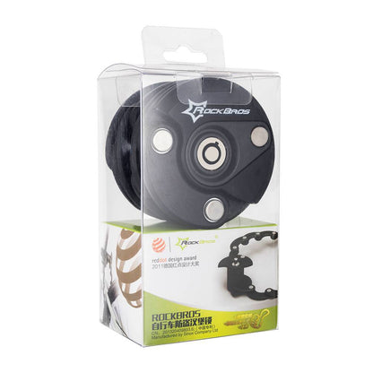 ROCKBROS Fahrradschloss Faltschloss 70 cm Lang Schwarz - Fahrradschloss ROCKBROS - EU - NooMii