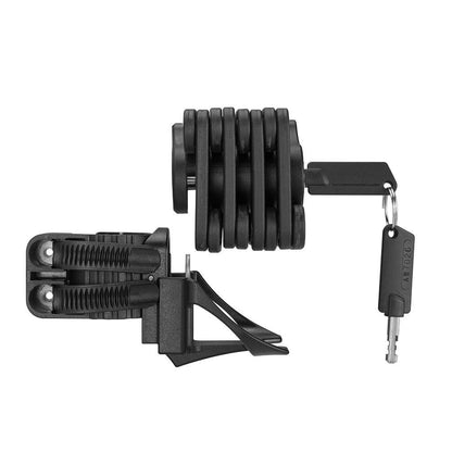 ROCKBROS Fahrradschloss Faltschloss 70 cm Lang Schwarz - Fahrradschloss ROCKBROS - EU - NooMii