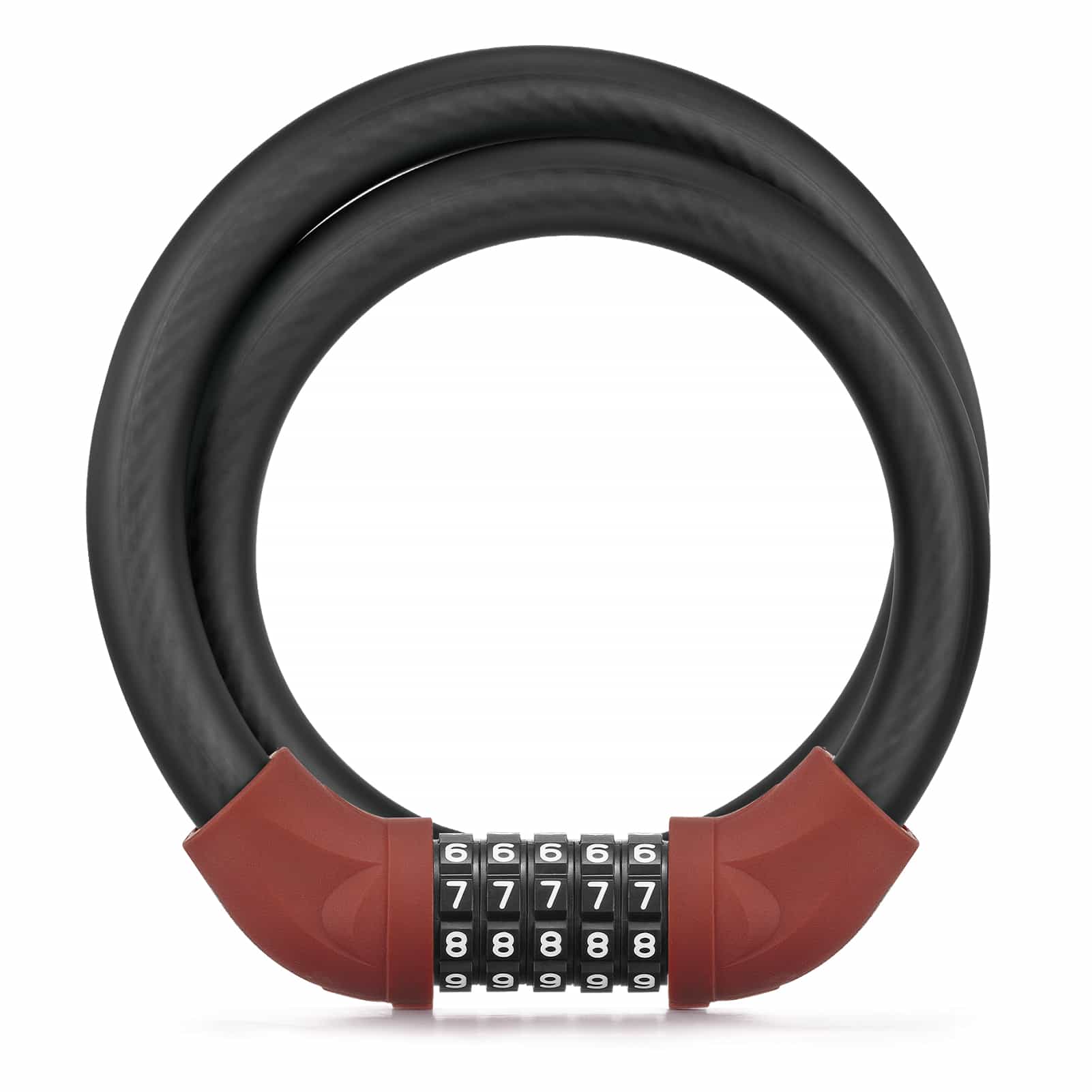 ROCKBROS Fahrradschloss Kabelschloss Zahlenschloss mit 5 - stelliges Zahlencode - Fahrradschloss ROCKBROS - EU - NooMii