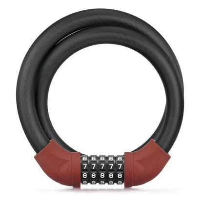 ROCKBROS Fahrradschloss Kabelschloss Zahlenschloss mit 5 - stelliges Zahlencode - Fahrradschloss ROCKBROS - EU - NooMii