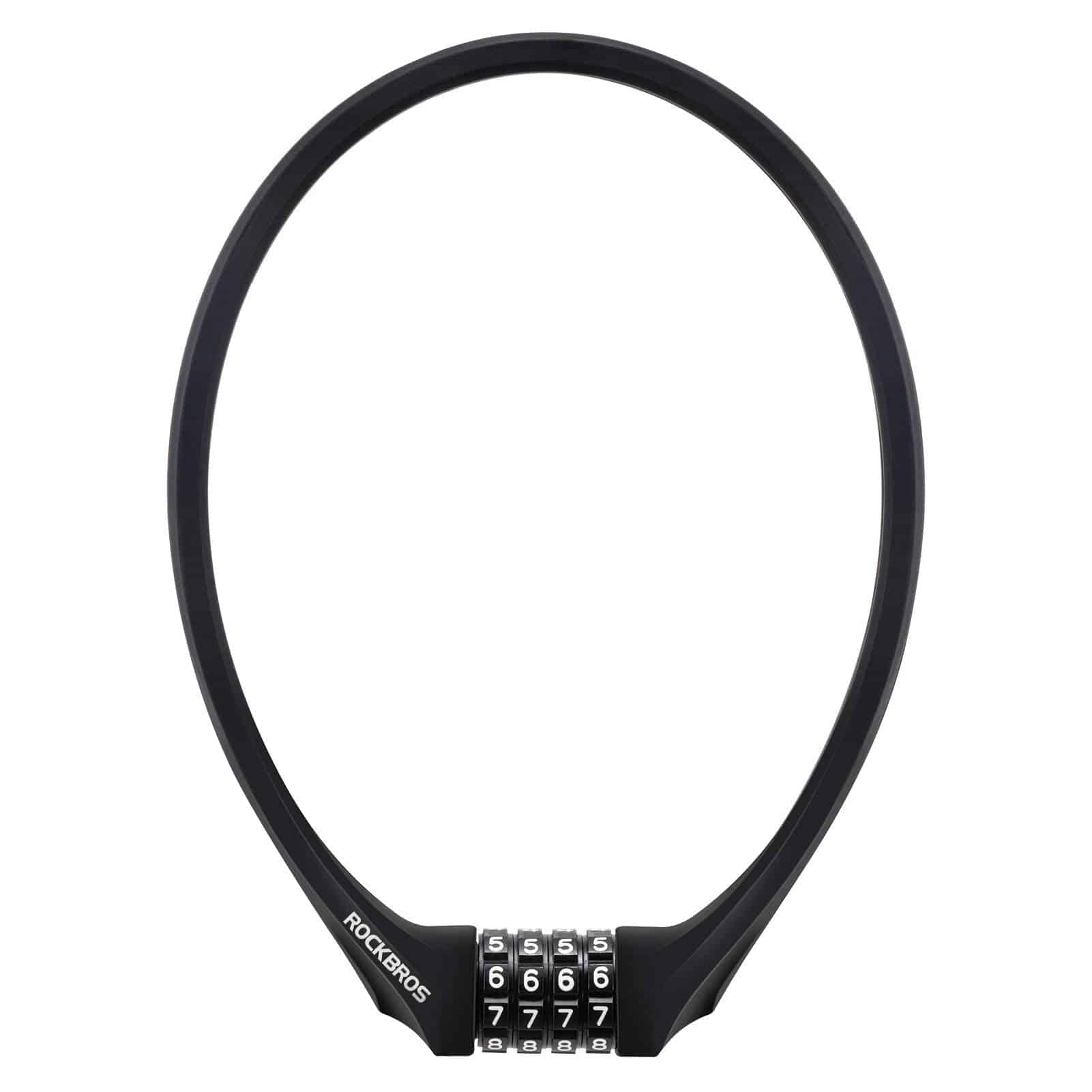 ROCKBROS Fahrradschloss mit 4 - Stellig Zahlencode 65cm lang - Fahrradschloss ROCKBROS - EU - NooMii