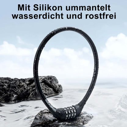 ROCKBROS Fahrradschloss mit 4 - Stellig Zahlencode 65cm lang - Fahrradschloss ROCKBROS - EU - NooMii