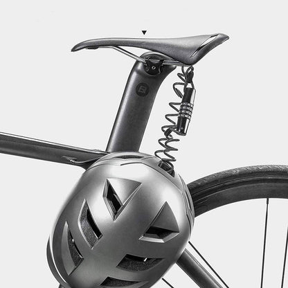 ROCKBROS Fahrradschloss Zahlenschloss Helmschloss mit 4 - stellig Code max. 150 cm - Fahrradschloss ROCKBROS - EU - NooMii