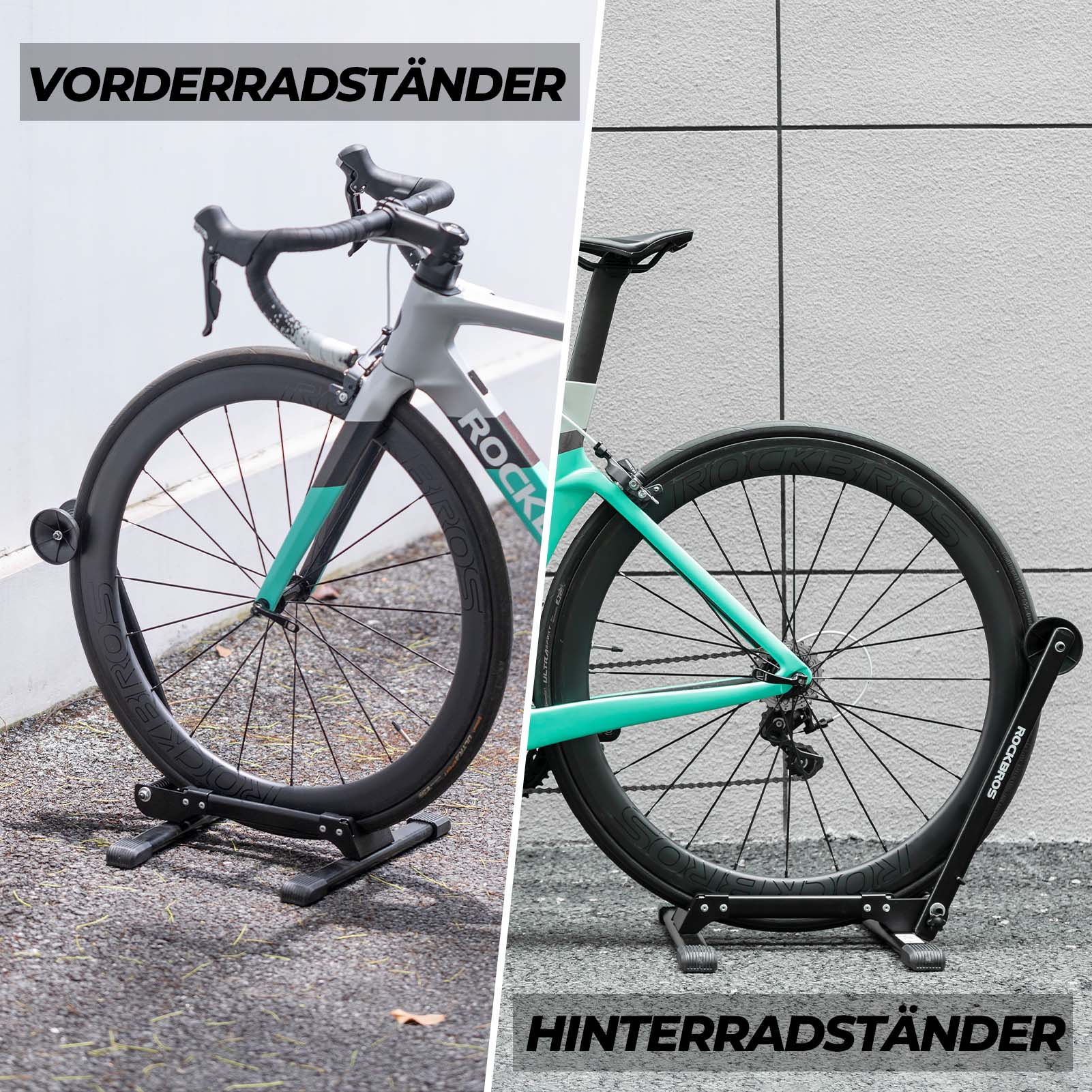 ROCKBROS Fahrradständer Faltbar aus Aluminium Einseitiger Fahrradständer - Fahrradständer ROCKBROS - EU - NooMii