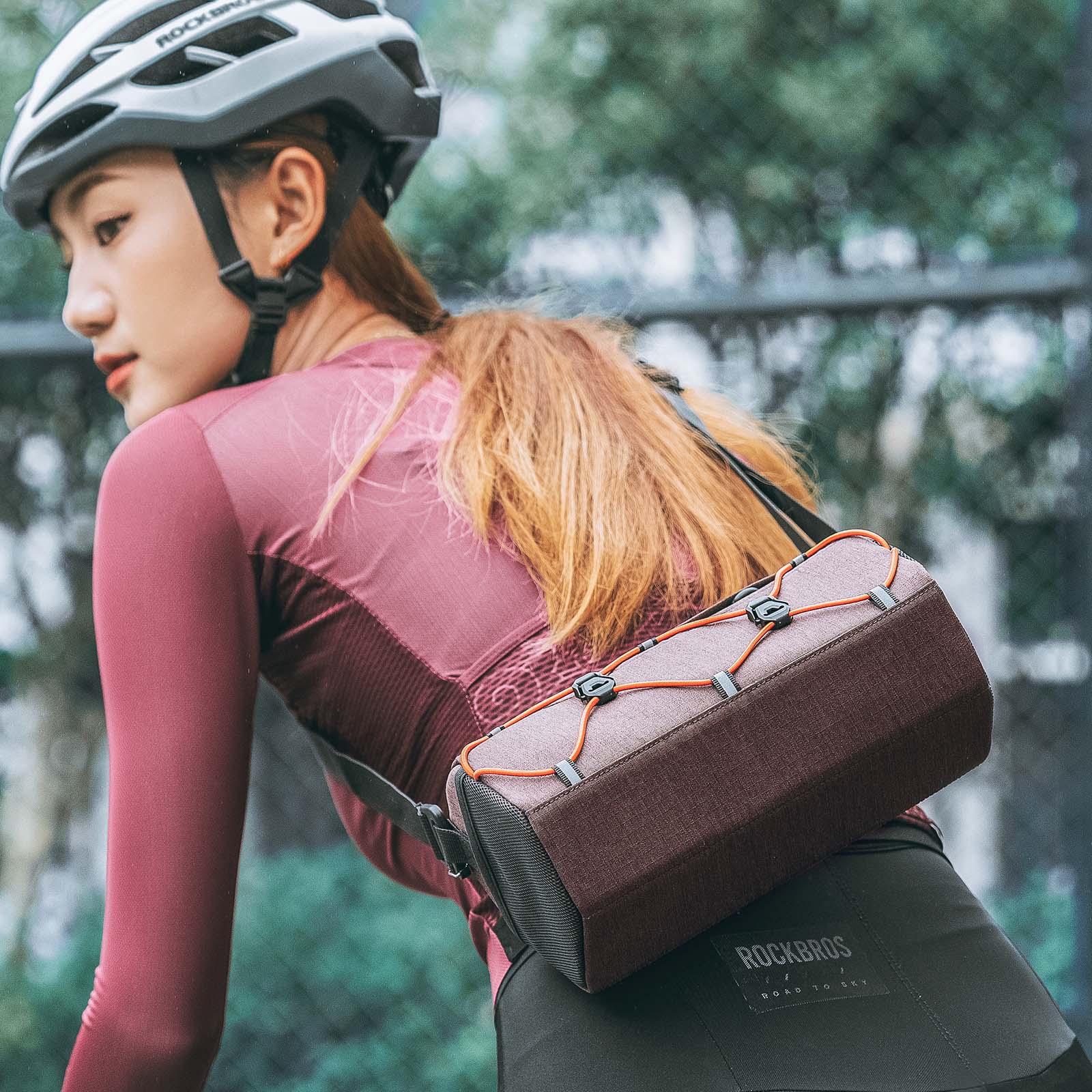 ROCKBROS Fahrradtasche Lenkertasche 2,2L mit Schultergurt in 6 Farben - Fahrradtaschen ROCKBROS - EU - NooMii