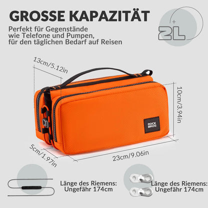 ROCKBROS Fahrradtasche Rahmentasche mit Schultergurt Oberrohrtasche - Fahrradtaschen ROCKBROS - EU - NooMii