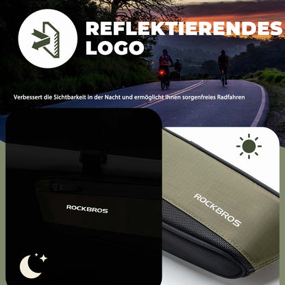 ROCKBROS Fahrradtasche Reflektierende Kapazität von 1,4L Rahmentasche - Fahrradtaschen ROCKBROS - EU - NooMii