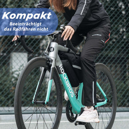 ROCKBROS Fahrradtasche Set 2 - in - 1 Abnehmbare Rahmentasche 1,3 L+0,7 L Schwarz - Fahrradtaschen ROCKBROS - EU - NooMii