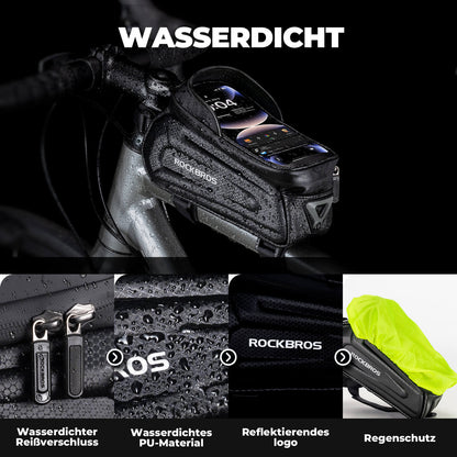 ROCKBROS Fahrradtasche Wasserabweisend Handytasche mit TPU Touchscreen - Fahrradtaschen ROCKBROS - EU - NooMii