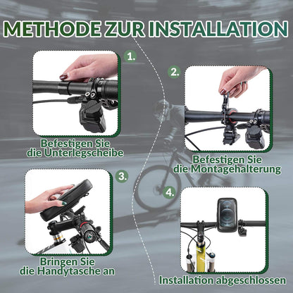 ROCKBROS Fahrradtasche Wasserdicht Handytasche Drehbar für Handy 4.7 - 6 Zoll - Fahrradtaschen ROCKBROS - EU - NooMii