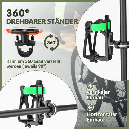 ROCKBROS Flaschenhalter Einstellbar Fahrrad Getränkehalter 360° Drehbar - Fahrrad Flaschenhalter ROCKBROS - EU - NooMii