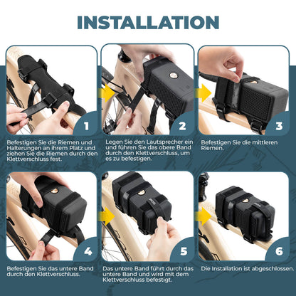ROCKBROS Flaschenhalter Fahrrad Lautsprecherhalterung Verstellbarer Riemen - Fahrrad Flaschenhalter ROCKBROS - EU - NooMii