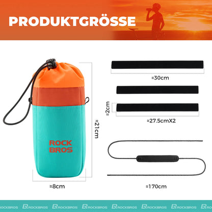 ROCKBROS Flaschenhalter Trinkflaschenhalter Lenkertasche mit Schultergurt - Fahrradtaschen ROCKBROS - EU - NooMii