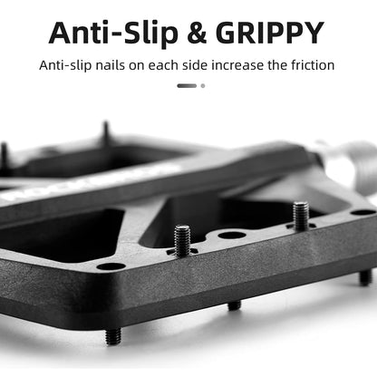 ROCKBROS Flat pedale 9/16 aus Nylon 3 Sealed Bearings rutschfest - Fahrradpedale ROCKBROS - EU - NooMii