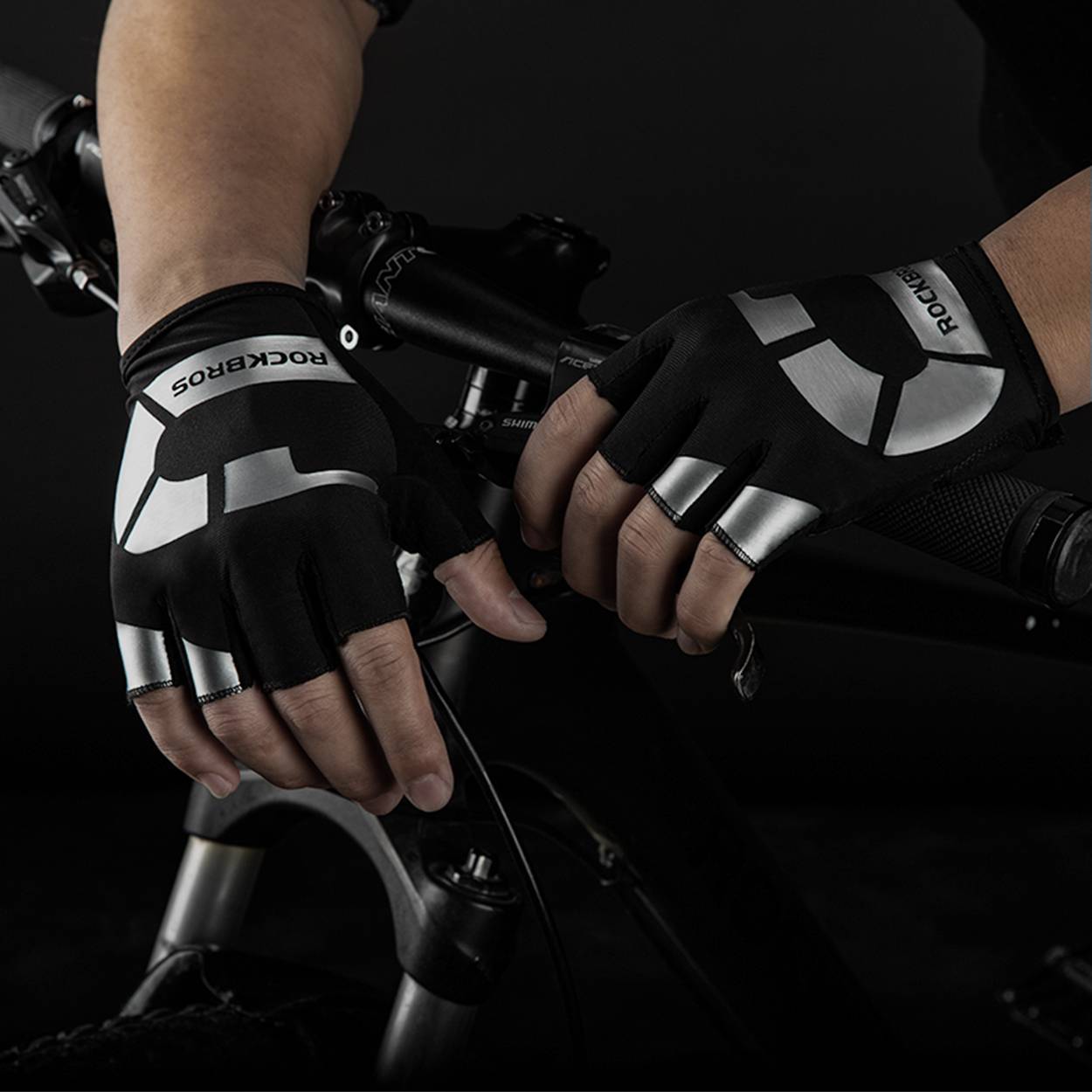 ROCKBROS Frühlings - und Herbst - Sport - Reithandschuhe Anti - Rutsch und reflektierend - Fahrradhandschuhe ROCKBROS - EU - NooMii