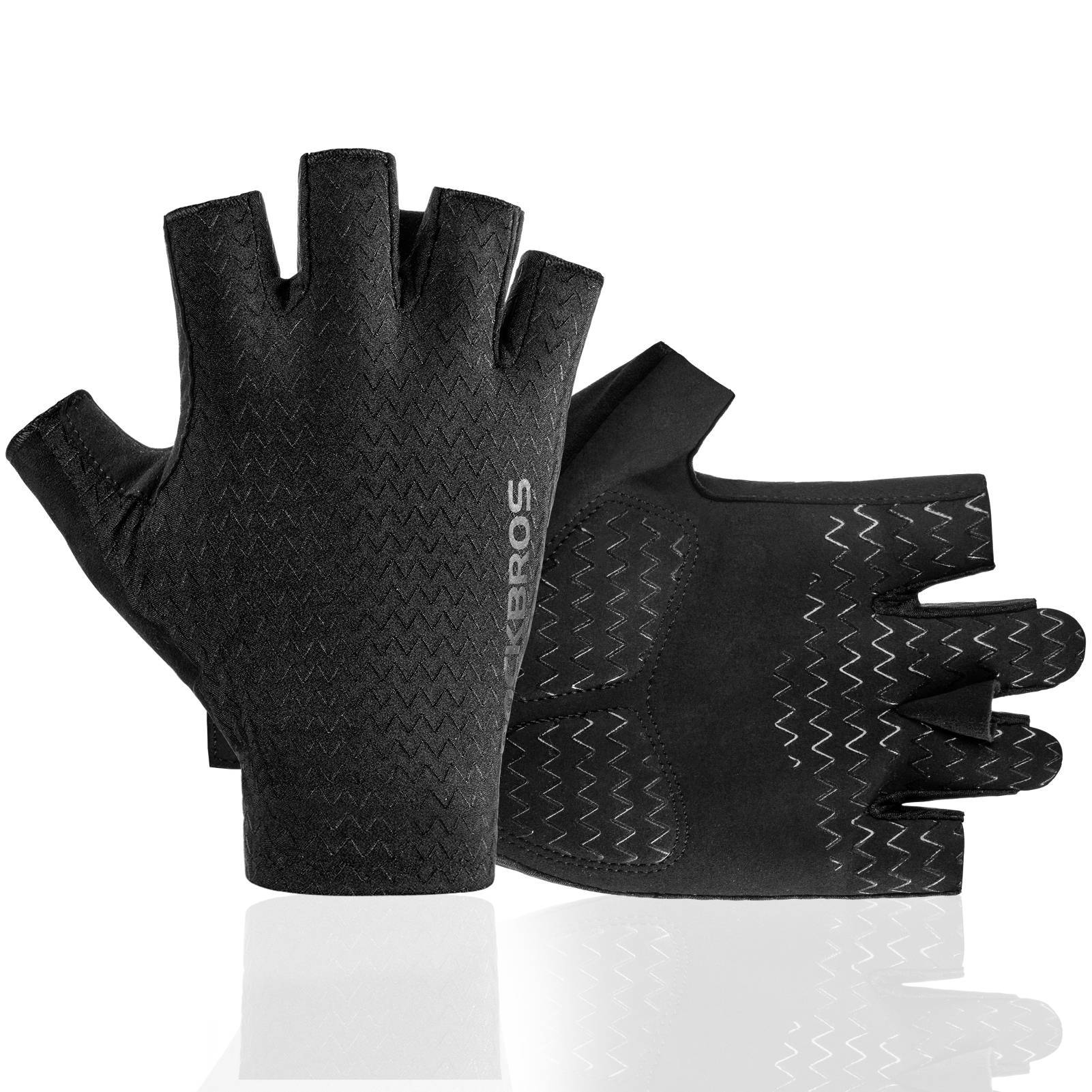 ROCKBROS Gel gemusterte Rutschfeste Halbfinger - Reithandschuhe - Fahrradhandschuhe ROCKBROS - EU - NooMii