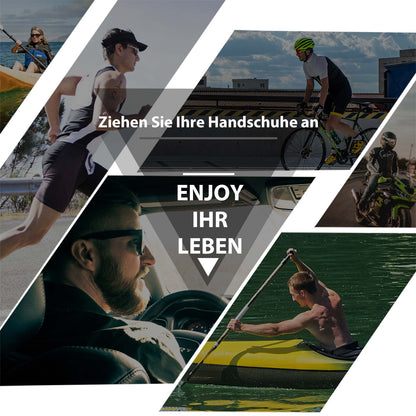 ROCKBROS Gel gemusterte Rutschfeste Halbfinger - Reithandschuhe - Fahrradhandschuhe ROCKBROS - EU - NooMii