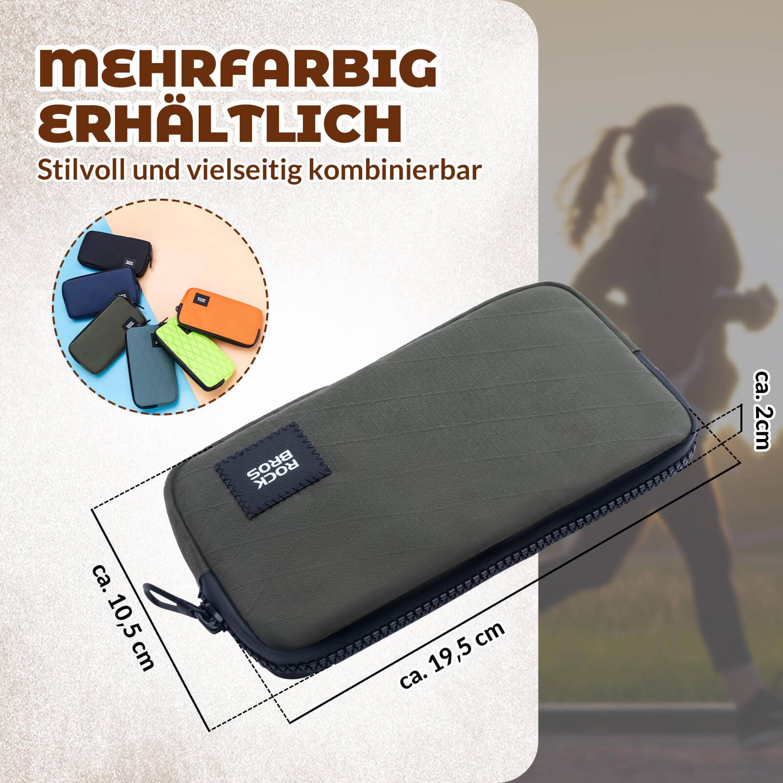 ROCKBROS Geldbörse Portemonnaie Geldbeutel Handytasche für Kreditkarte Schlüssel - Fahrradtaschen ROCKBROS - EU - NooMii