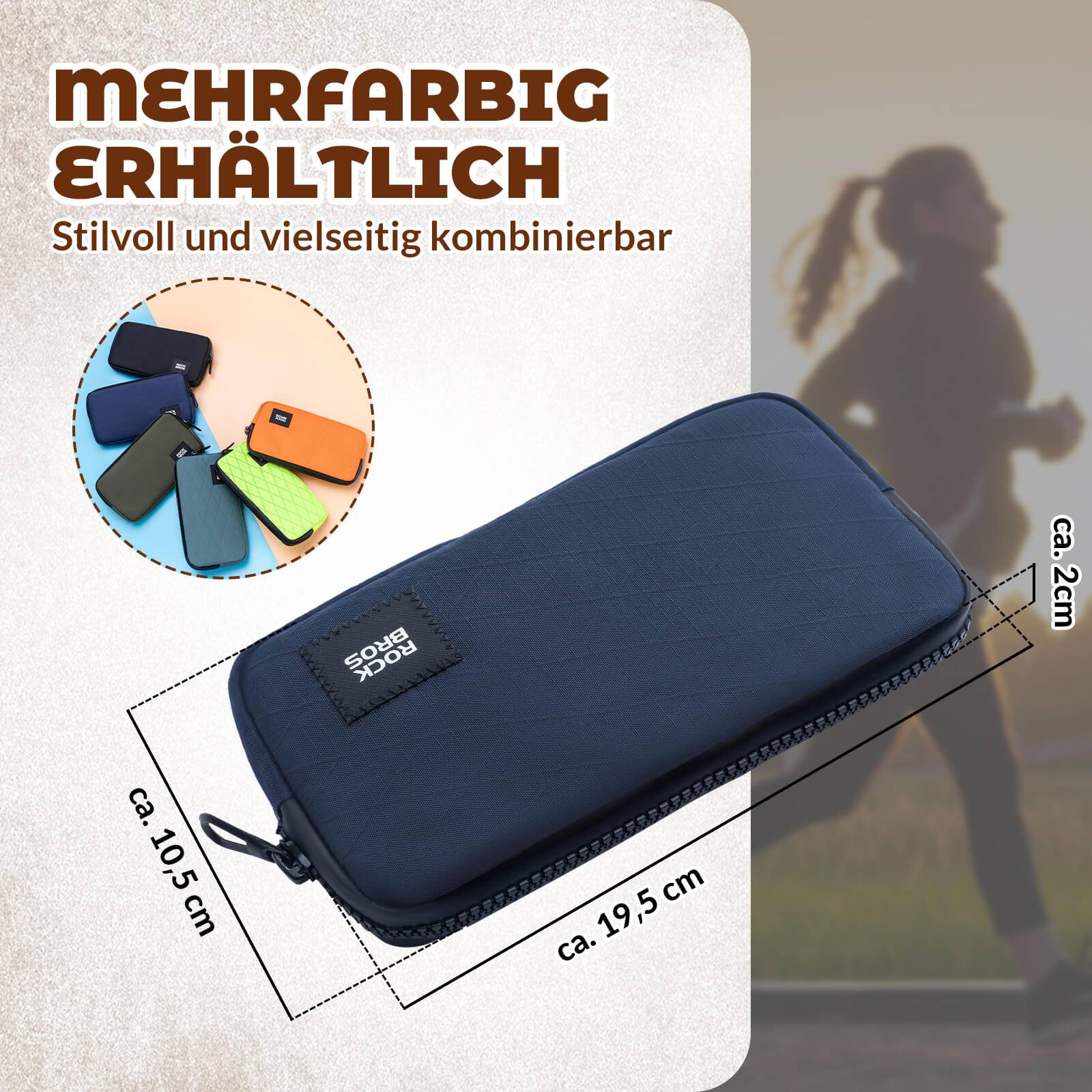ROCKBROS Geldbörse Portemonnaie Geldbeutel Handytasche für Kreditkarte Schlüssel - Fahrradtaschen ROCKBROS - EU - NooMii