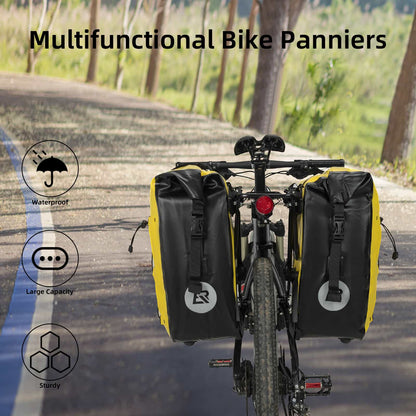 ROCKBROS Gepäckträgertasche 25L - 32L 100 % wasserdicht mit Tragegriff - Fahrradtaschen ROCKBROS - EU - NooMii