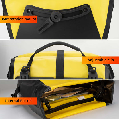 ROCKBROS Gepäckträgertasche 25L - 32L 100 % wasserdicht mit Tragegriff - Fahrradtaschen ROCKBROS - EU - NooMii