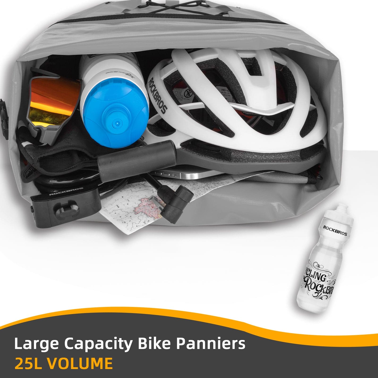 ROCKBROS Gepäckträgertasche 25L - 32L 100 % wasserdicht mit Tragegriff - Fahrradtaschen ROCKBROS - EU - NooMii