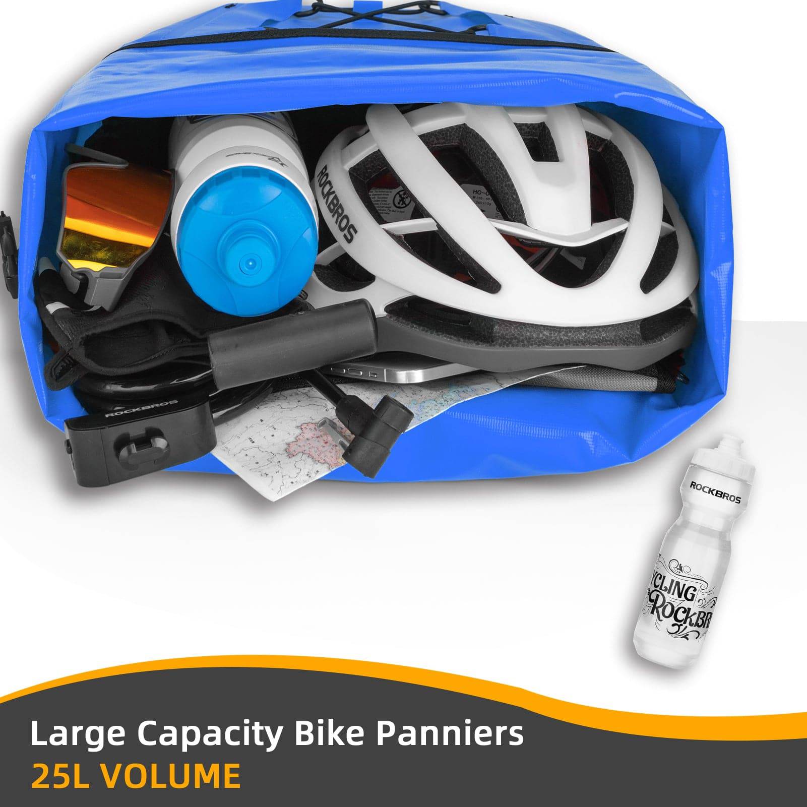 ROCKBROS Gepäckträgertasche 25L - 32L 100 % wasserdicht mit Tragegriff - Fahrradtaschen ROCKBROS - EU - NooMii
