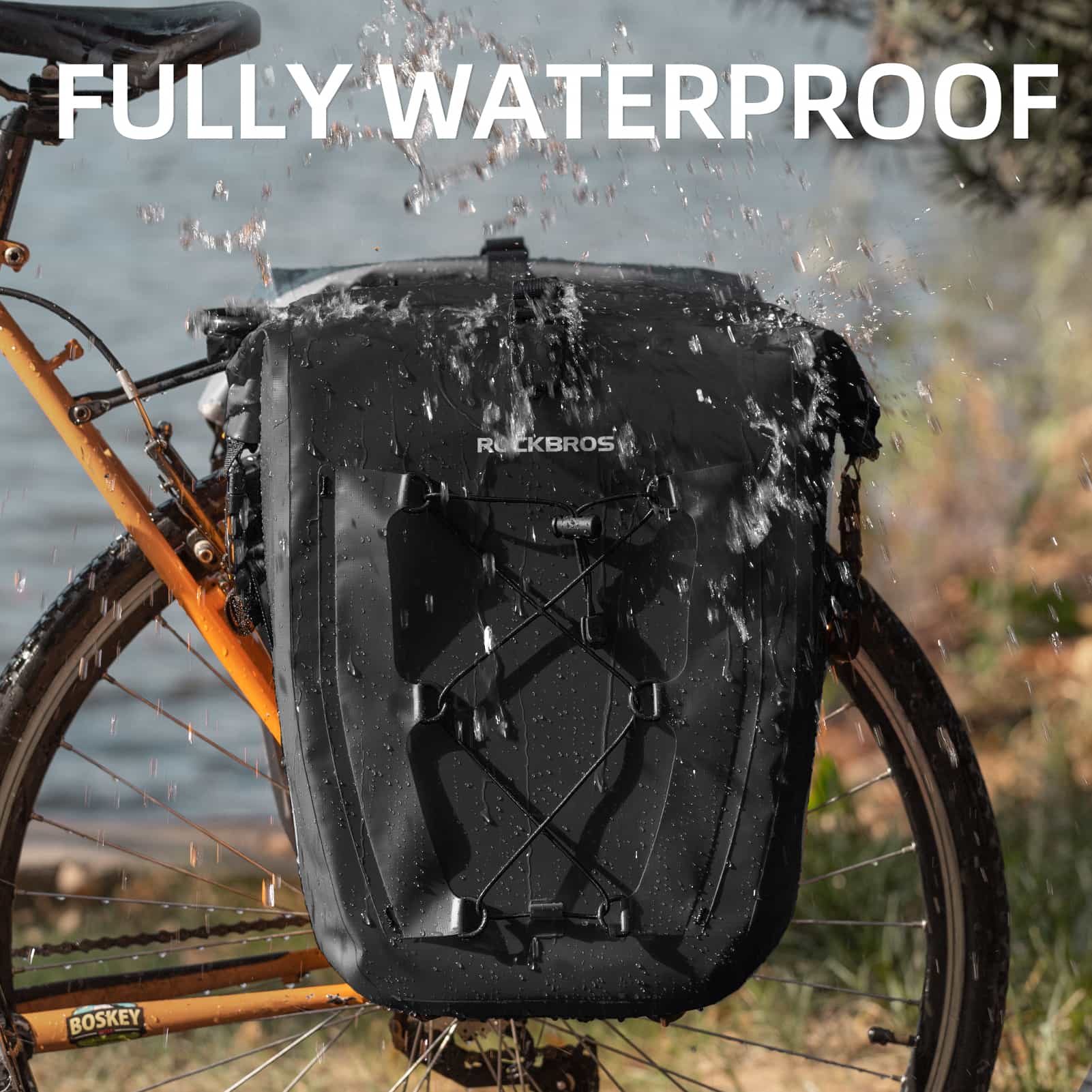 ROCKBROS Gepäckträgertasche 25L - 32L 100 % wasserdicht mit Tragegriff - Fahrradtaschen ROCKBROS - EU - NooMii