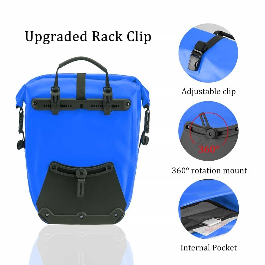 ROCKBROS Gepäckträgertasche 25L - 32L 100 % wasserdicht mit Tragegriff - Fahrradtaschen ROCKBROS - EU - NooMii