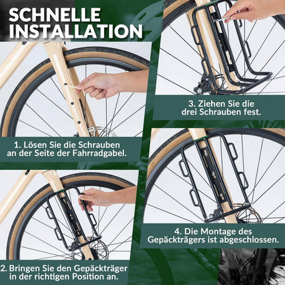 ROCKBROS Gepäckträgertasche Gepäckträger für Vordergabel 2,7 L, Wasserdicht - Fahrradtaschen ROCKBROS - EU - NooMii