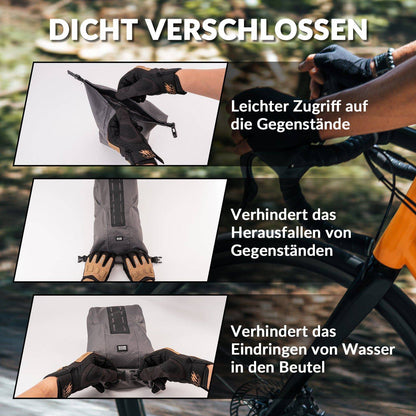 ROCKBROS Gepäckträgertasche Gepäckträger für Vordergabel 2,7 L, Wasserdicht - Fahrradtaschen ROCKBROS - EU - NooMii