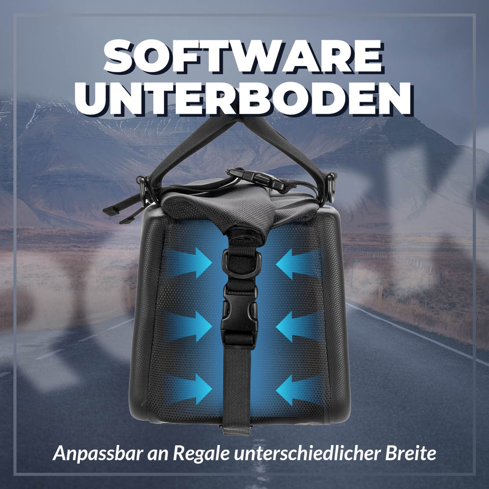 ROCKBROS Gepäckträgertasche Reflektierend Transporttasche 11,6 L mit Schultergurt - Fahrradtaschen ROCKBROS - EU - NooMii