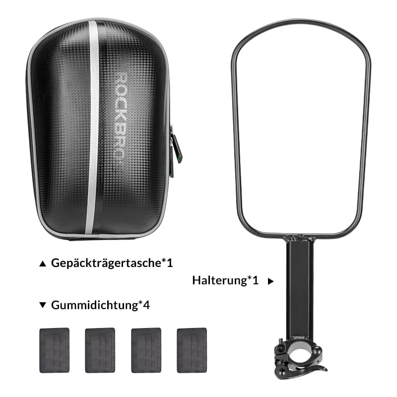ROCKBROS Gepäckträgertasche Wasserfest Schnellspanner Design mit Halterung - Fahrradtaschen ROCKBROS - EU - NooMii