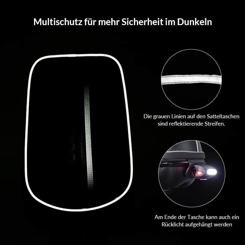 ROCKBROS Gepäckträgertasche Wasserfest Schnellspanner Design mit Halterung - Fahrradtaschen ROCKBROS - EU - NooMii