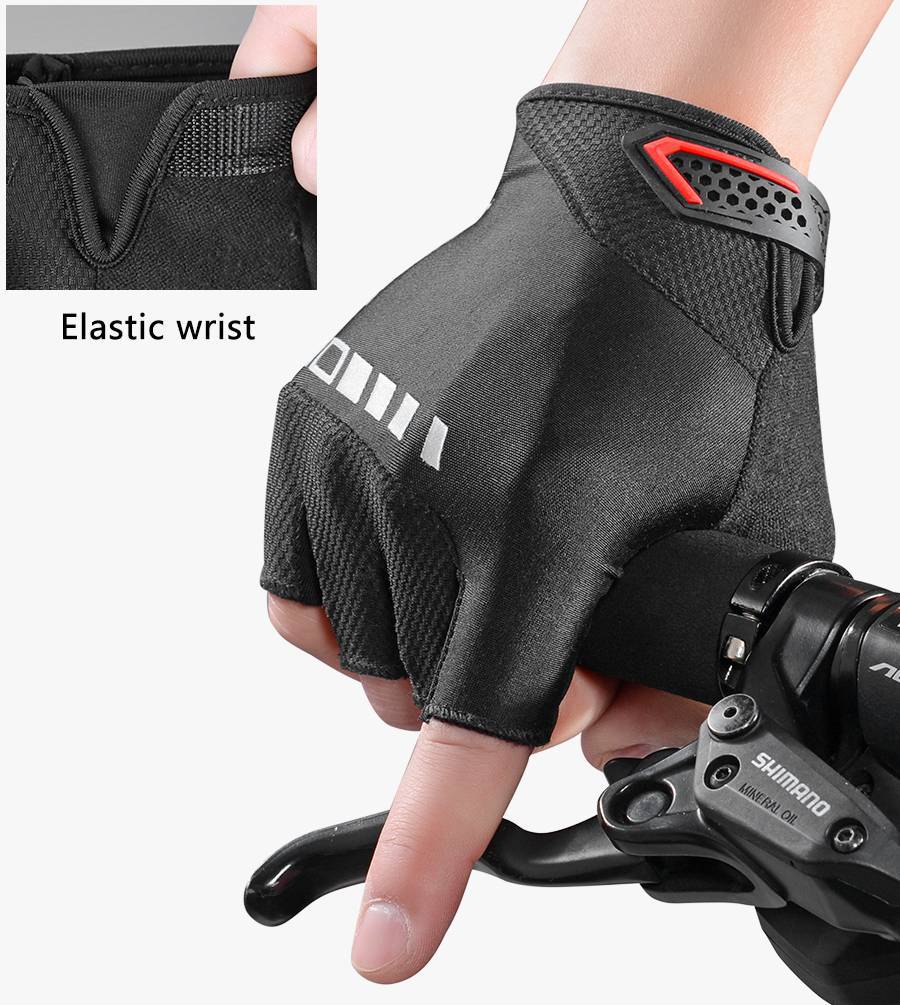 ROCKBROS Halbfinger MTB Handschuhe für Herren und Damen rutschfeste - Fahrradhandschuhe ROCKBROS - EU - NooMii