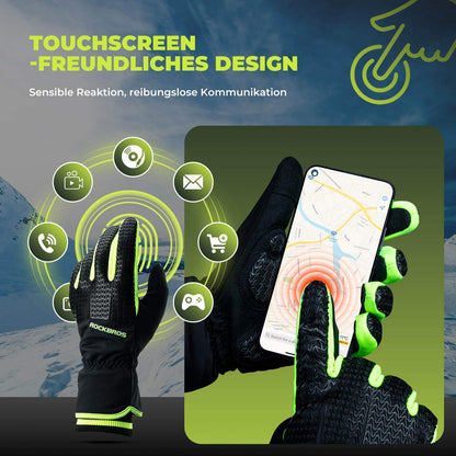 ROCKBROS Handschuhe Fahrradhandschuhe Touchscreen Thinsulate Skihandschuh - Fahrradhandschuhe ROCKBROS - EU - NooMii