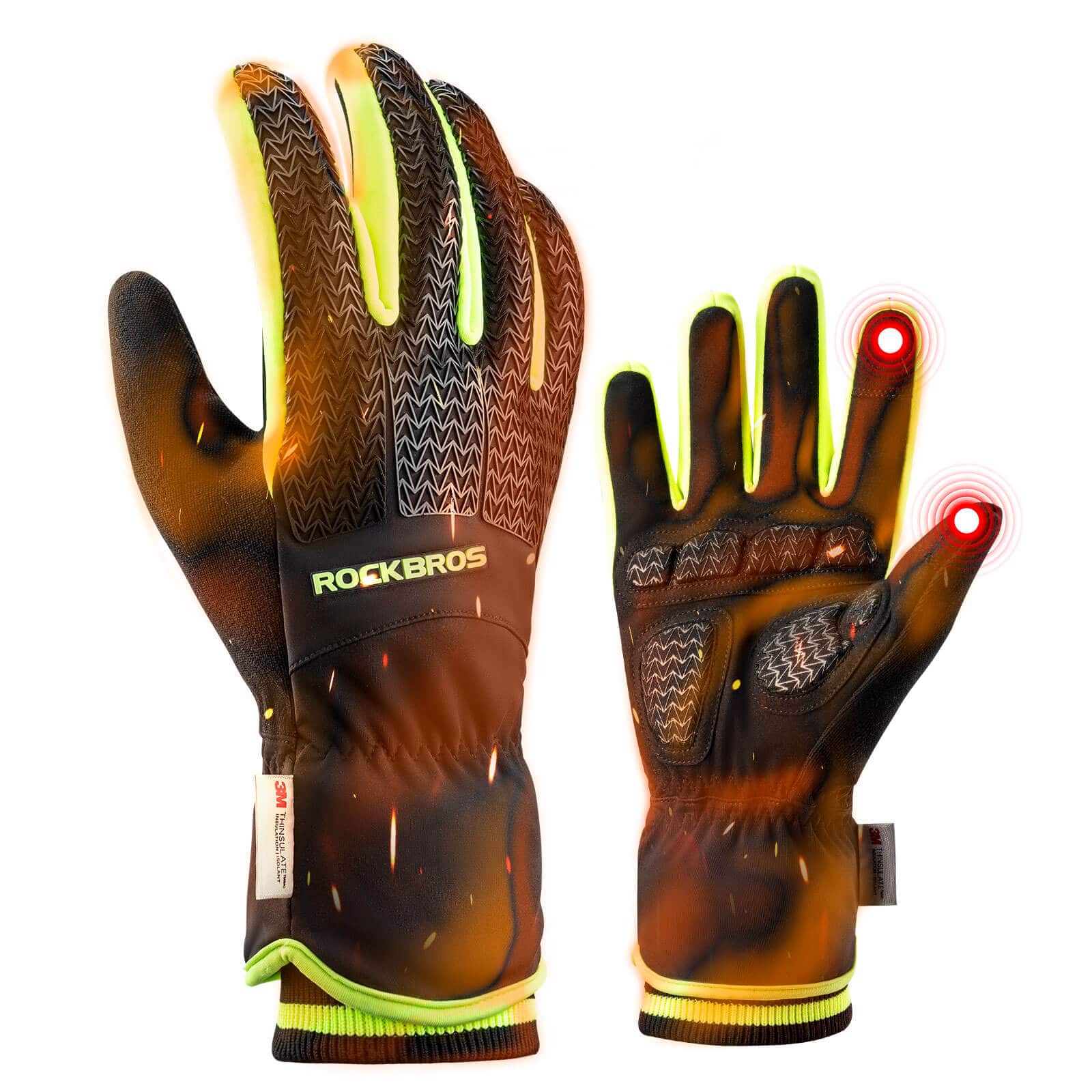 ROCKBROS Handschuhe Fahrradhandschuhe Touchscreen Thinsulate Skihandschuh - Fahrradhandschuhe ROCKBROS - EU - NooMii