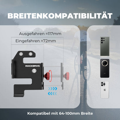 ROCKBROS Handyhalter Fahrrad für 4,7" - 7,09" - Fahrrad Handyhalterung ROCKBROS - EU - NooMii