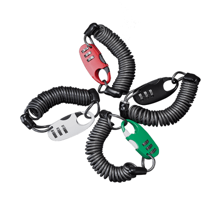 ROCKBROS Helmschloss Kabelschloss Leichtgewichts - Zahlenschloss - Fahrradschloss ROCKBROS - EU - NooMii