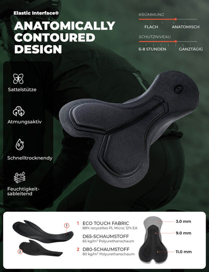 ROCKBROS Herren Fahrrad Trägerhose Lang Gepolstert - Fahrradhose ROCKBROS - EU - NooMii